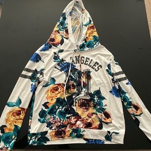 flower hoodie